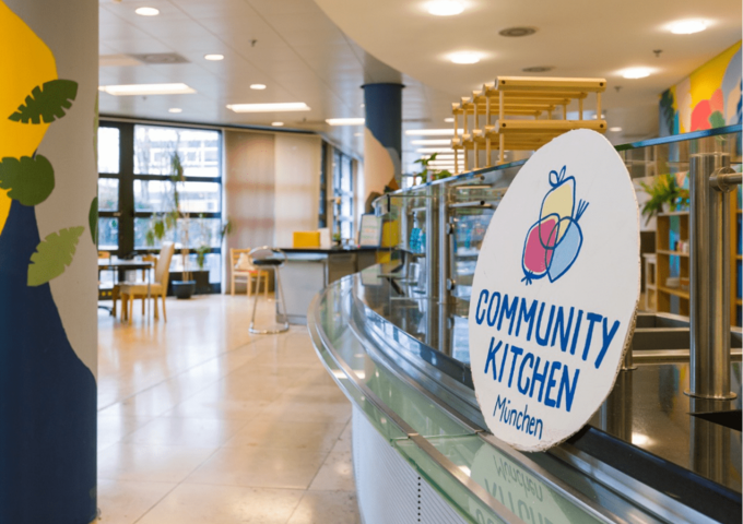 Eingangsbereich von Community Kitchen